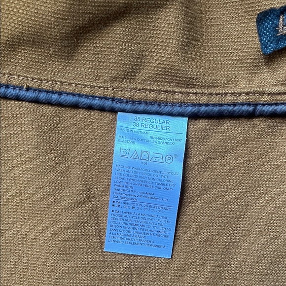 Men's Brown Corduroy Blazer - Picture 3 of 3